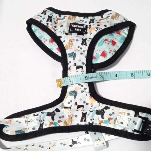 PAWSOME PET DOG HARNESS AND LEASH 2PC SET SIZE MEDIUM NWOT - Picture 9 of 9